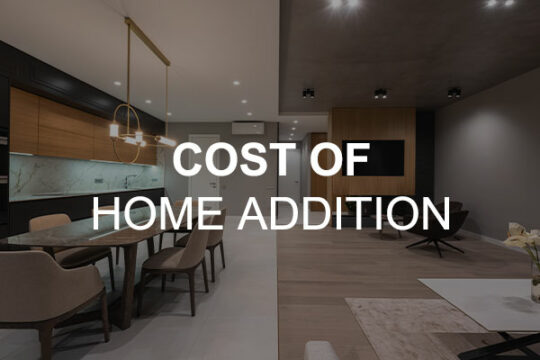Home addition cost