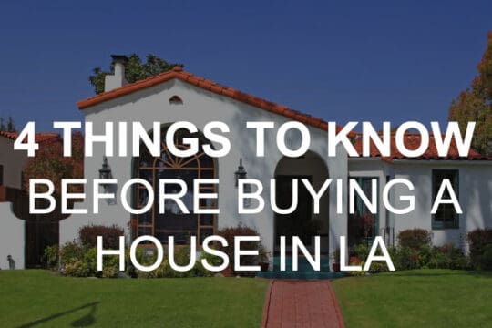 LA house purchasing guide