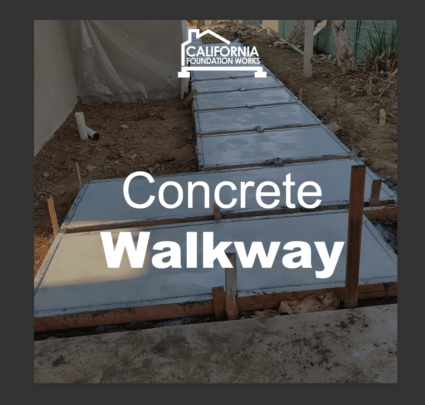 concrete walkway