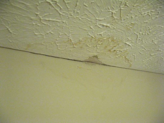 Water Damage to Ceilings