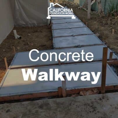 concrete walkway