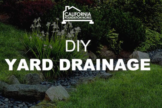diy yard drainage