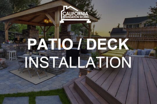 patio deck installation